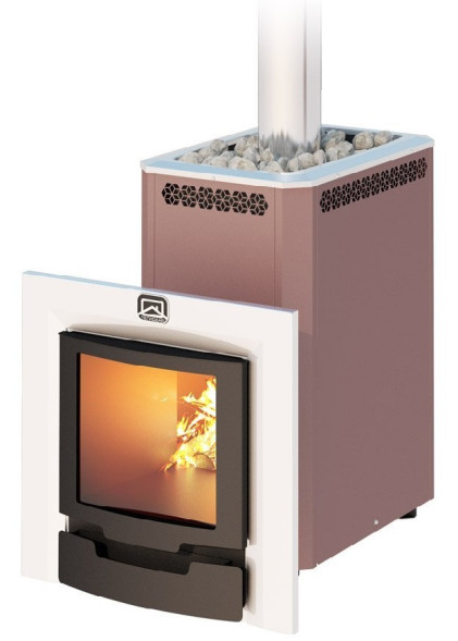 Банная печь Теплодар Кузбасс 14 ТК Панорама (2018)